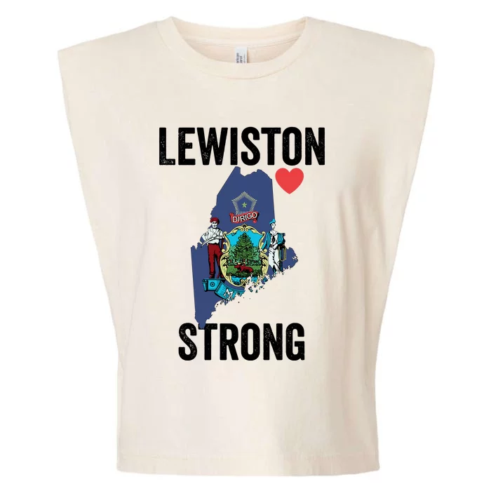 Lewiston Strong Garment-Dyed Women's Muscle Tee