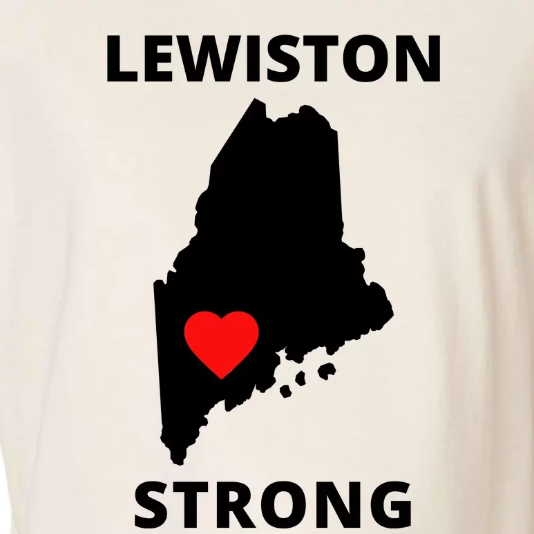 Lewiston Strong Garment-Dyed Women's Muscle Tee