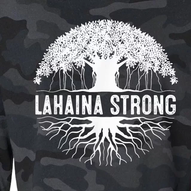 Lahaina Strong Cropped Pullover Crew