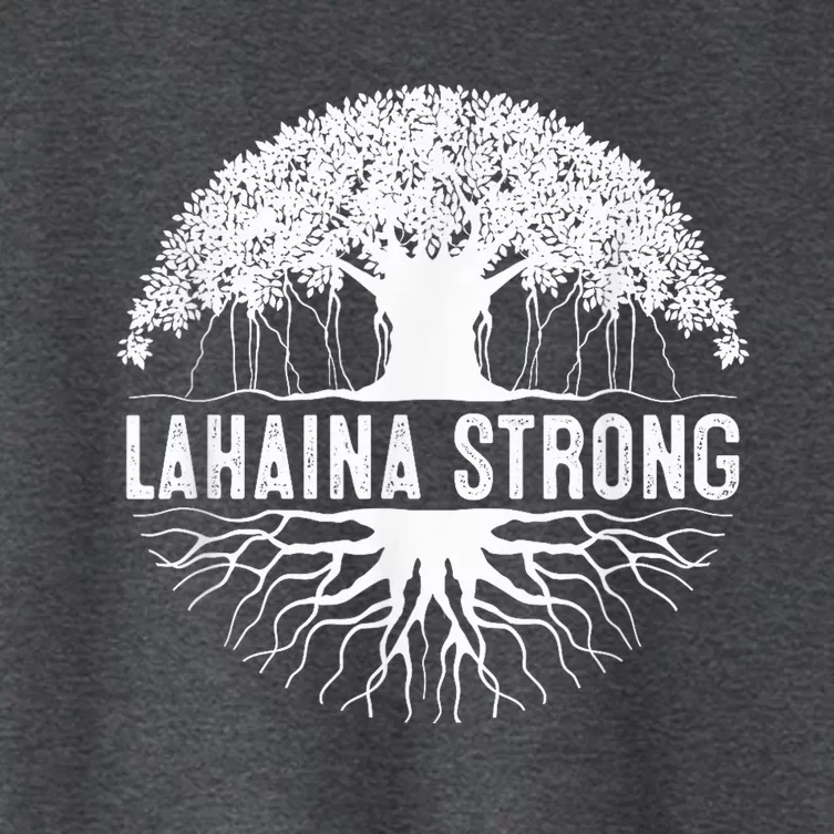 Lahaina Strong Women's Crop Top Tee