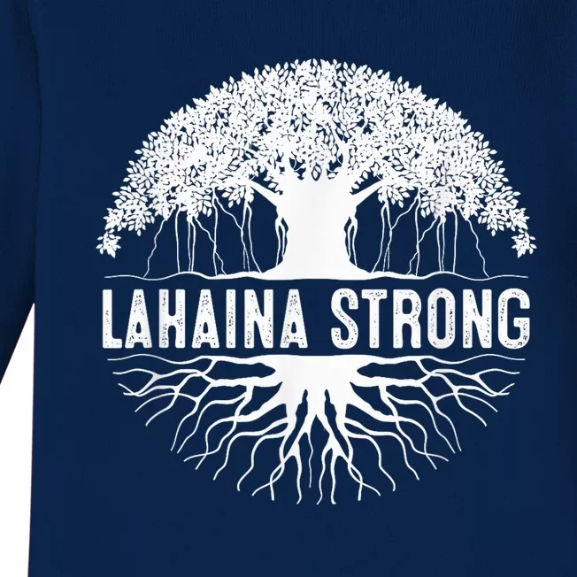 Lahaina Strong Baby Long Sleeve Bodysuit