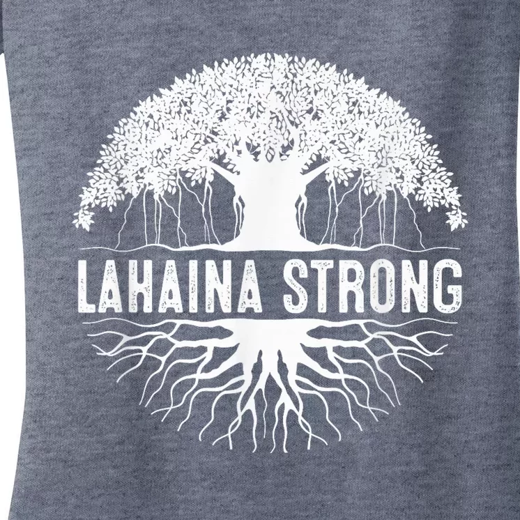 Lahaina Strong Women's V-Neck T-Shirt