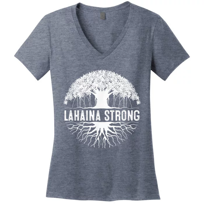 Lahaina Strong Women's V-Neck T-Shirt