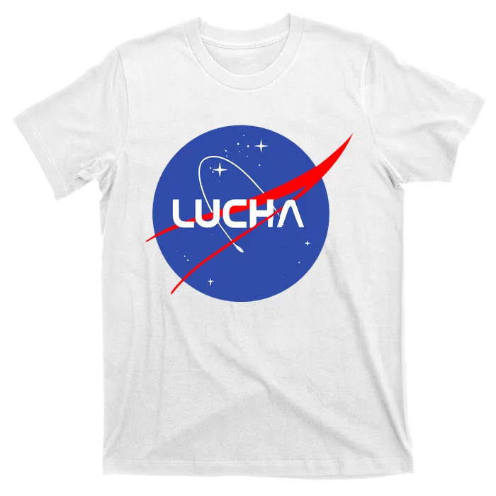 Lucha Space Luchador Wrestler Trending Gift Idea T-Shirt