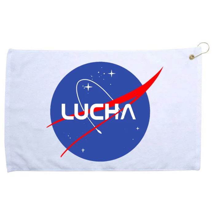 Lucha Space Luchador Wrestler Trending Gift Idea Grommeted Golf Towel