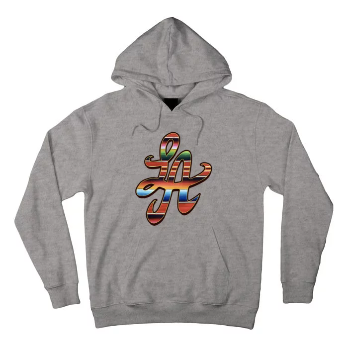 LA Sarape Los Angeles LA Sarape East LA Baseball Mexican Tall Hoodie