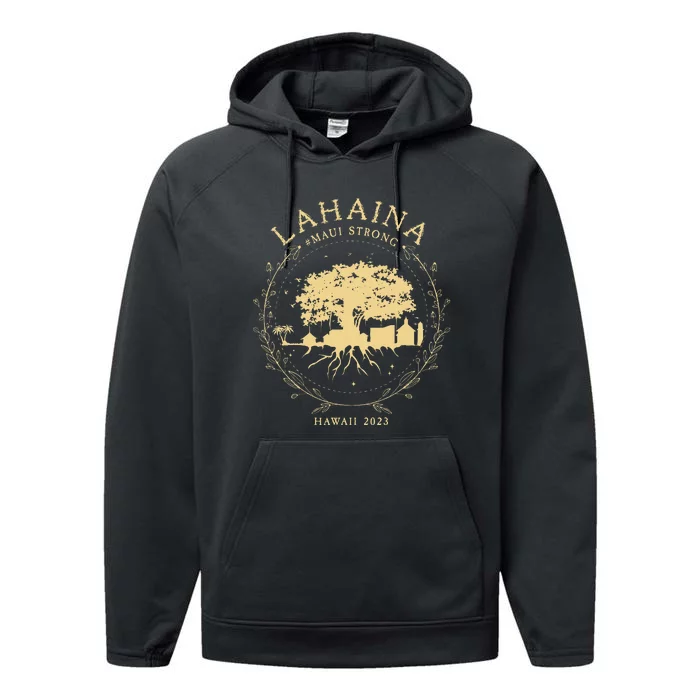 Lahaina Strong Performance Fleece Hoodie