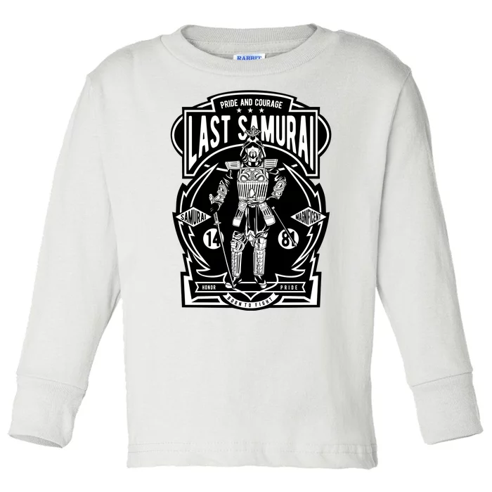 Last Samurai Toddler Long Sleeve Shirt