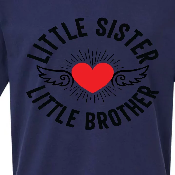 Little Sister. Little Brother Sueded Cloud Jersey T-Shirt