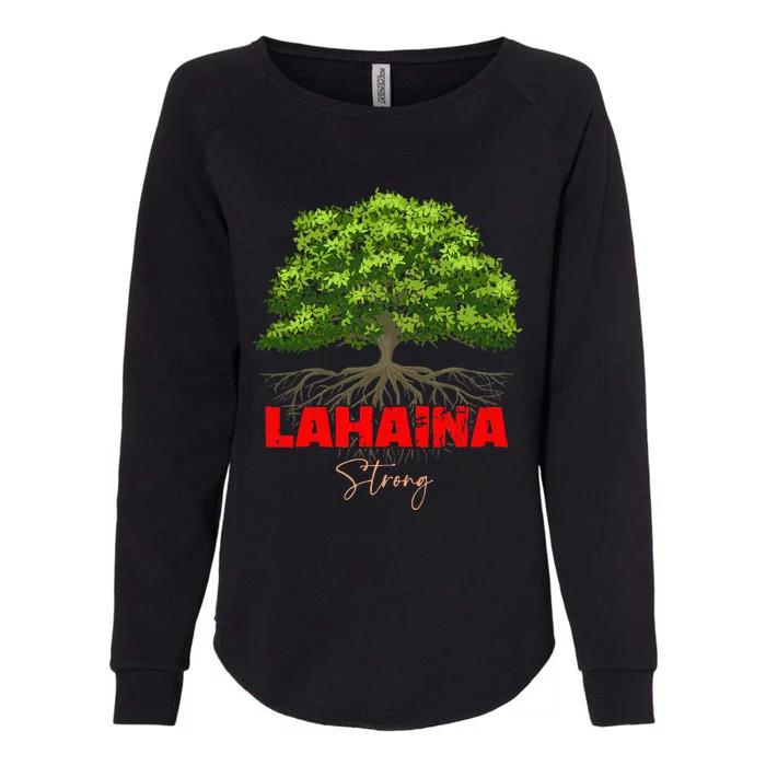 Lahaina Strong Womens California Wash Sweatshirt