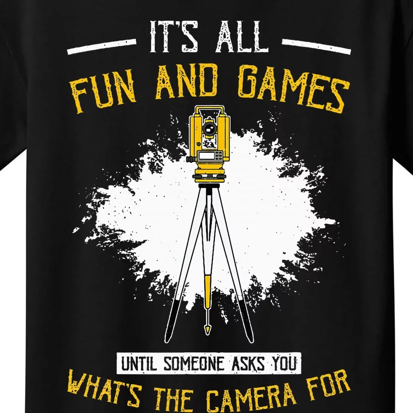 Land Surveying Land Surveyor Kids T-Shirt