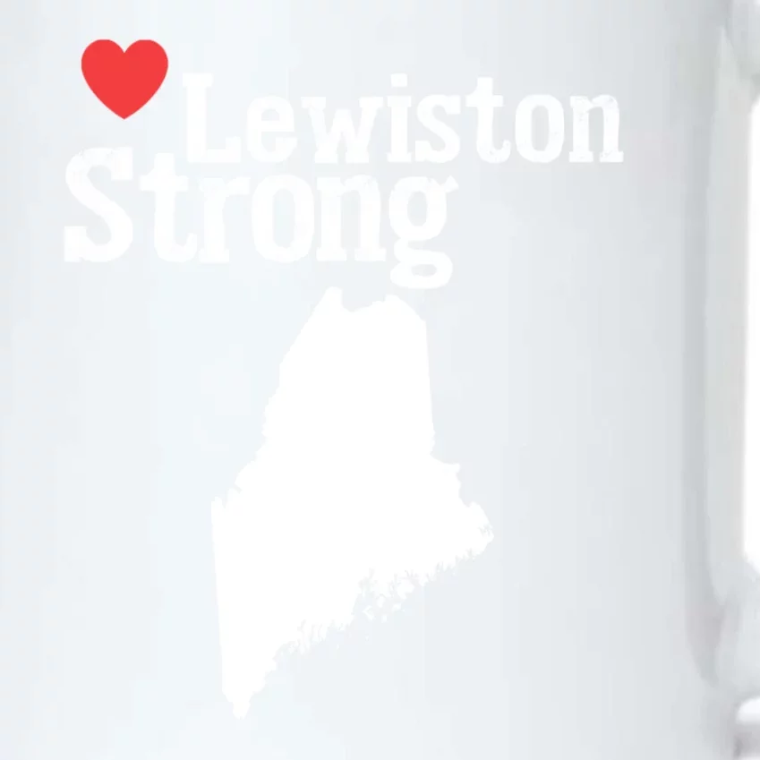 Lewiston Strong Black Color Changing Mug