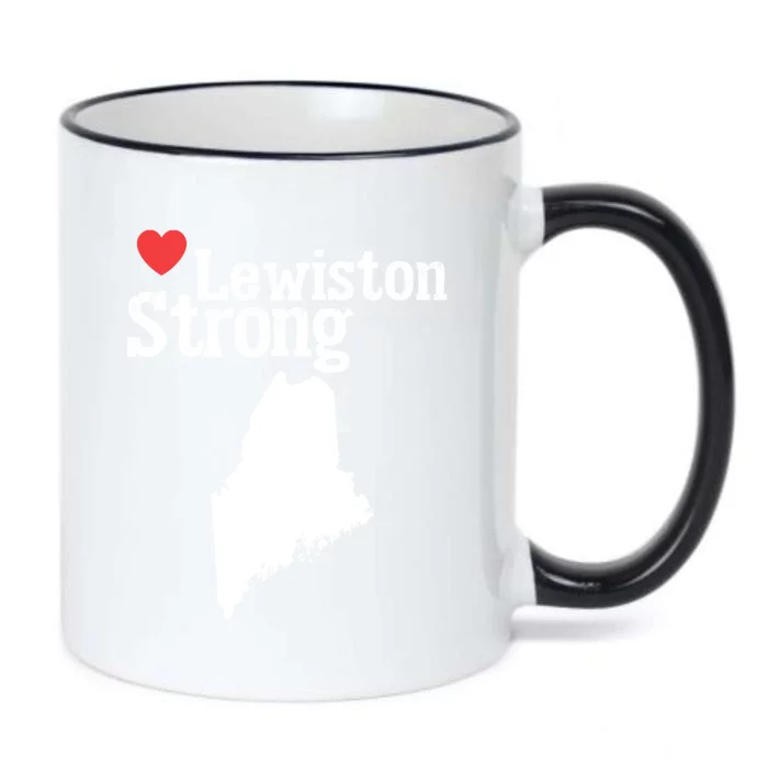 Lewiston Strong Black Color Changing Mug