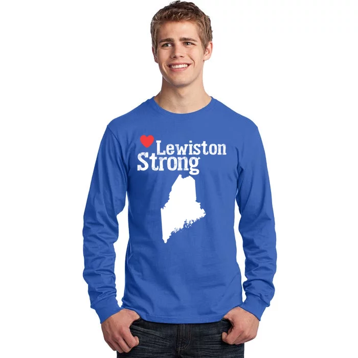 Lewiston Strong Tall Long Sleeve T-Shirt