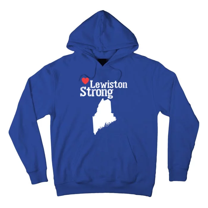 Lewiston Strong Tall Hoodie