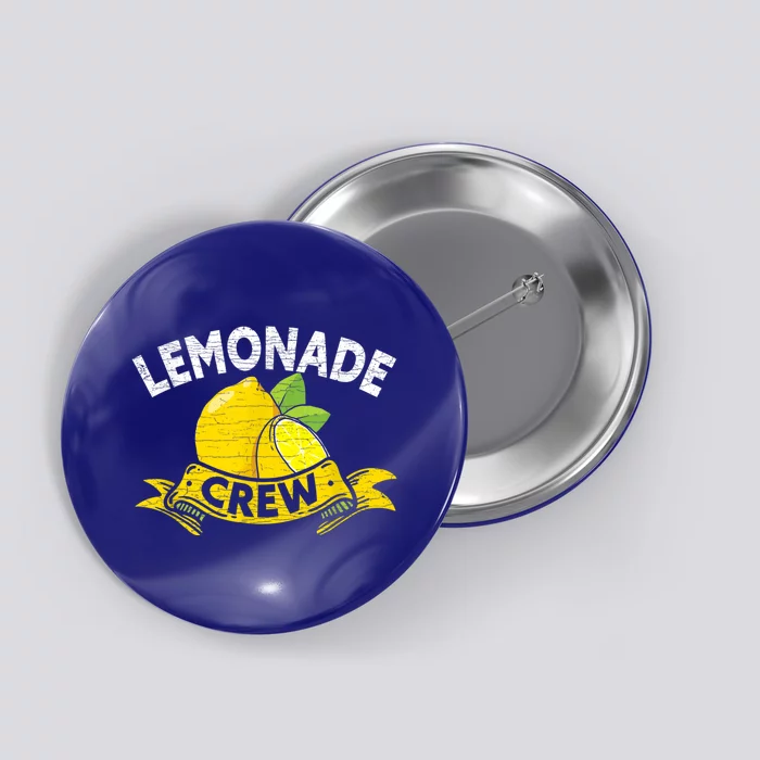 Lemon Stand Lemonade Crew Button