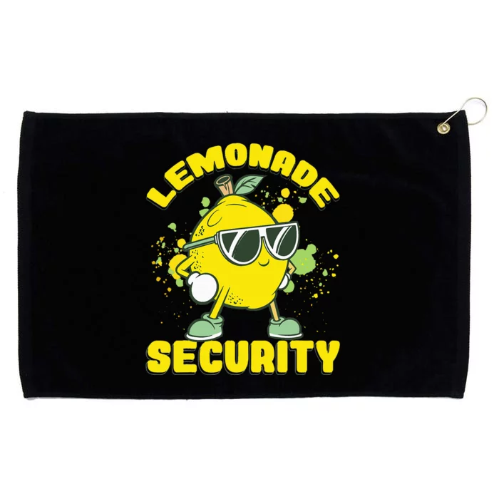 Lemonade Security Lemon Juice Boss Grommeted Golf Towel