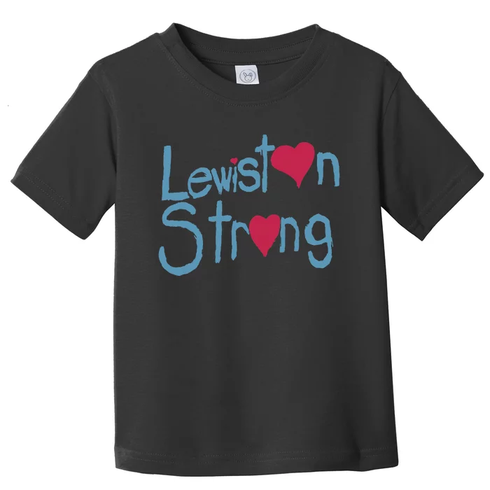 Lewiston Strong Lewiston Strong Toddler T-Shirt