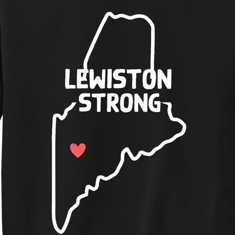 Lewiston Strong Tall Sweatshirt