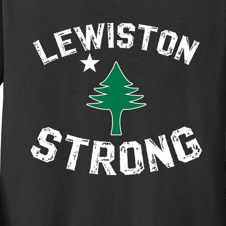 Lewiston Strong Lewiston Strong Kids Long Sleeve Shirt