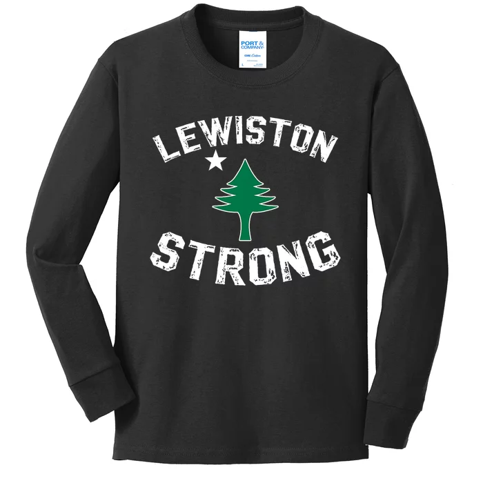 Lewiston Strong Lewiston Strong Kids Long Sleeve Shirt