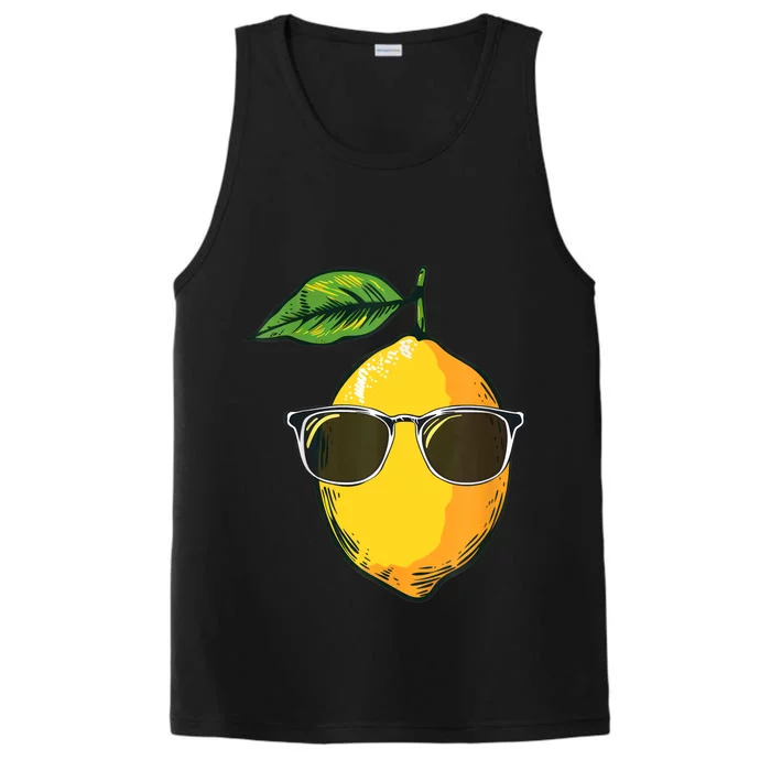 Lemon Sunglasses Performance Tank