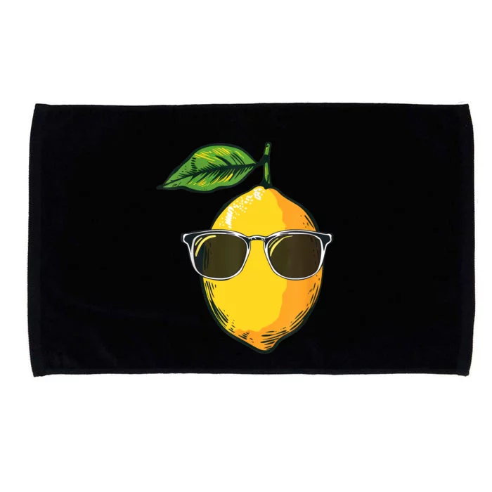 Lemon Sunglasses Microfiber Hand Towel