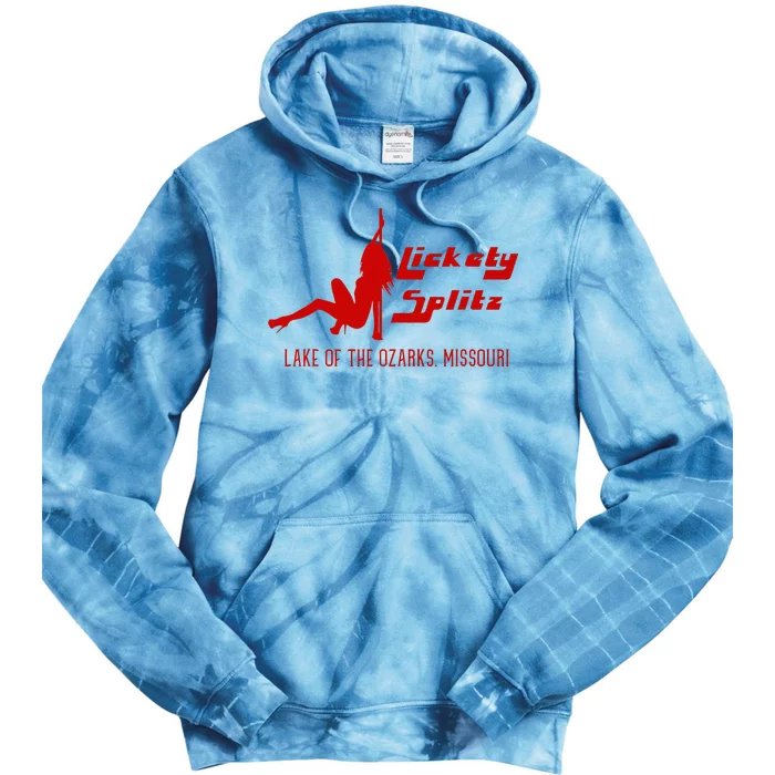 Lickety Splitz Lake Of The Ozarks Missouri Strip Club Tie Dye Hoodie