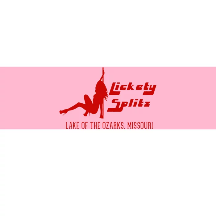 Lickety Splitz Lake Of The Ozarks Missouri Strip Club Bumper Sticker