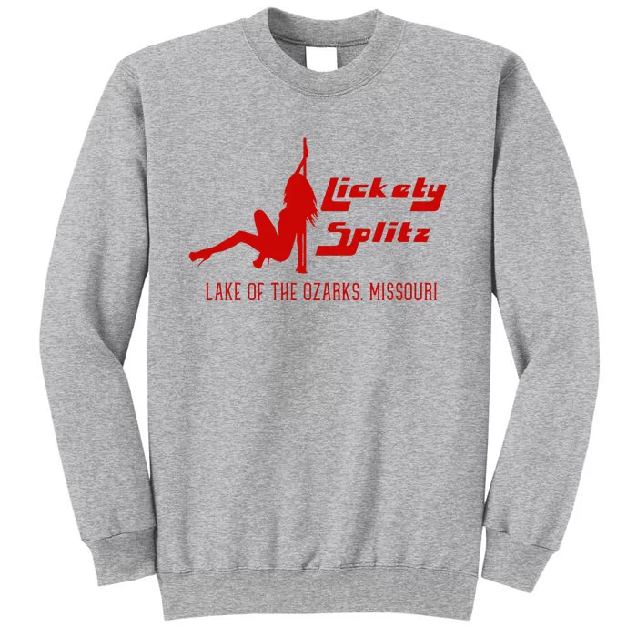 Lickety Splitz Lake Of The Ozarks Missouri Strip Club Tall Sweatshirt