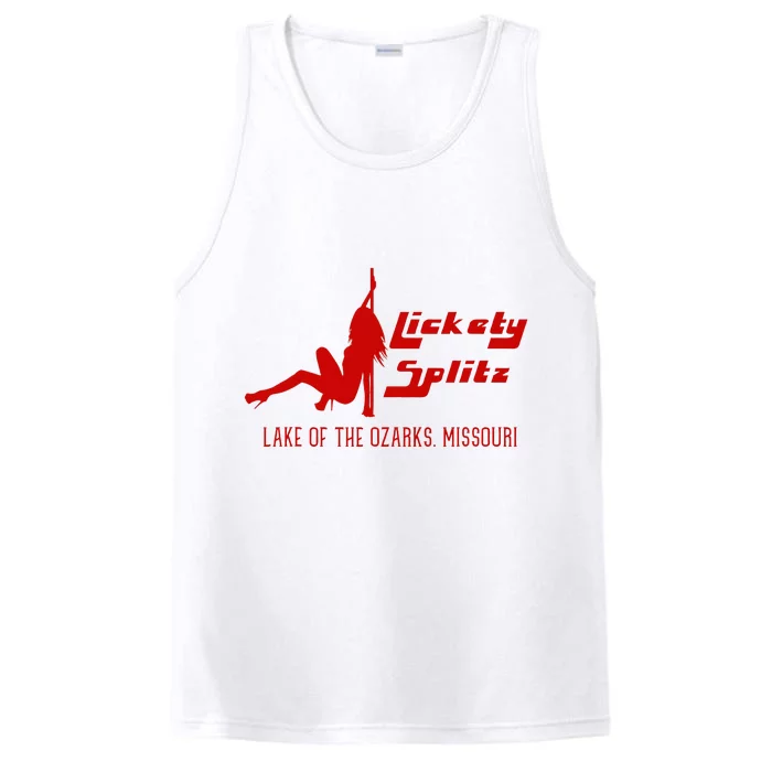 Lickety Splitz Lake Of The Ozarks Missouri Strip Club Performance Tank