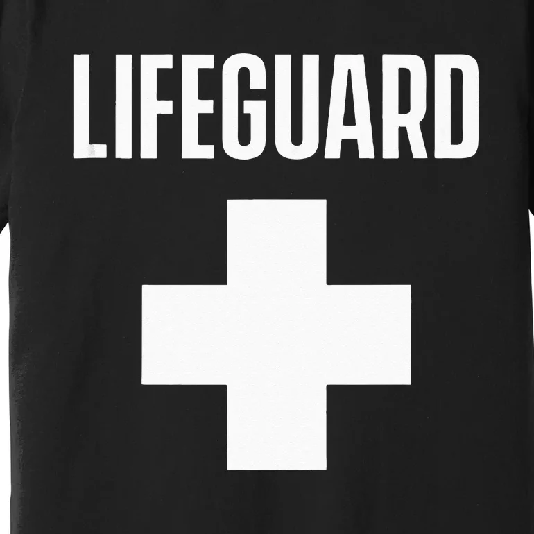 Lifeguard Sayings Life Guard Job Premium T-Shirt