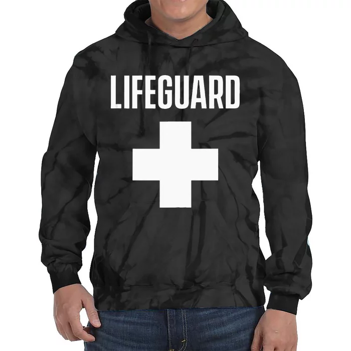 Lifeguard Sayings Life Guard Job Tie Dye Hoodie