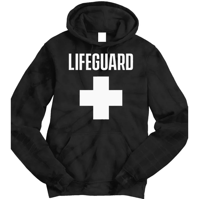 Lifeguard Sayings Life Guard Job Tie Dye Hoodie