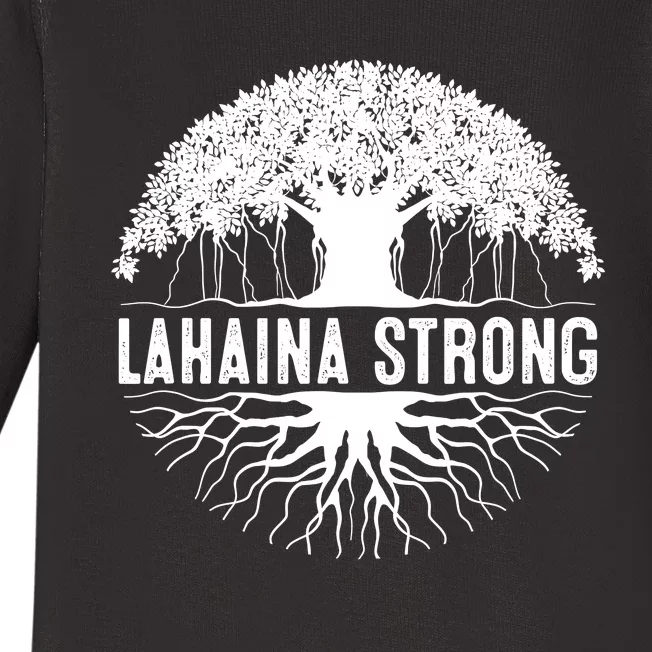 Lahaina Strong Baby Long Sleeve Bodysuit