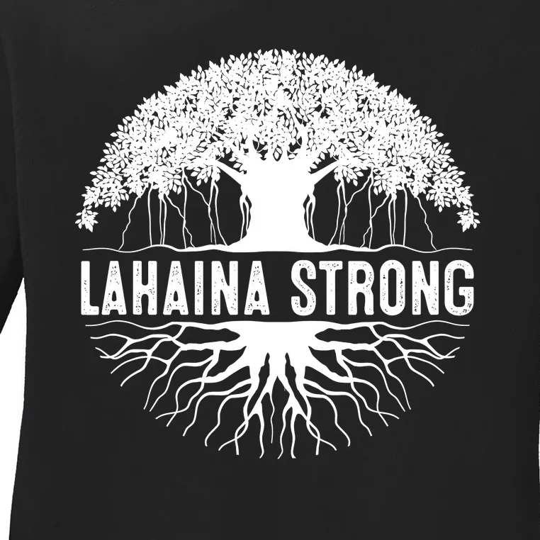 Lahaina Strong Ladies Long Sleeve Shirt