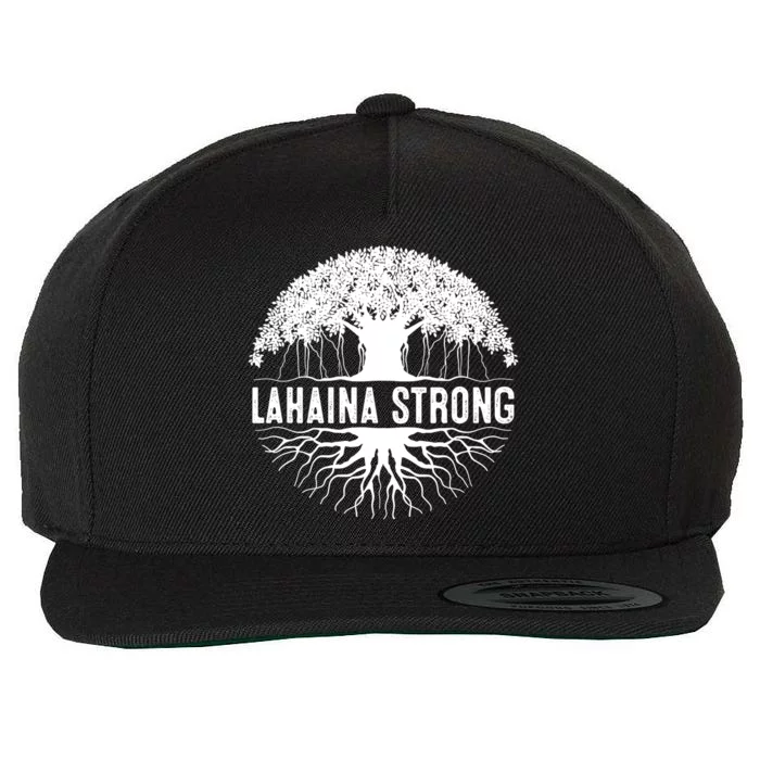 Lahaina Strong Wool Snapback Cap