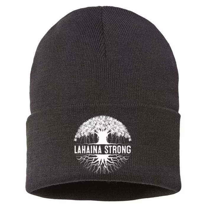 Lahaina Strong Long Sleeve Sustainable Knit Beanie