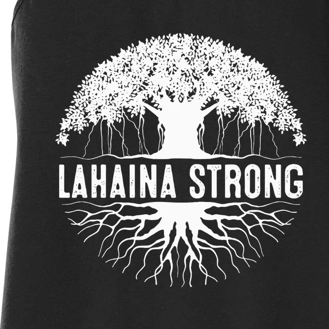 Lahaina Strong Long Sleeve Women's Racerback Tank