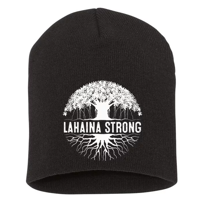 Lahaina Strong Long Sleeve Short Acrylic Beanie