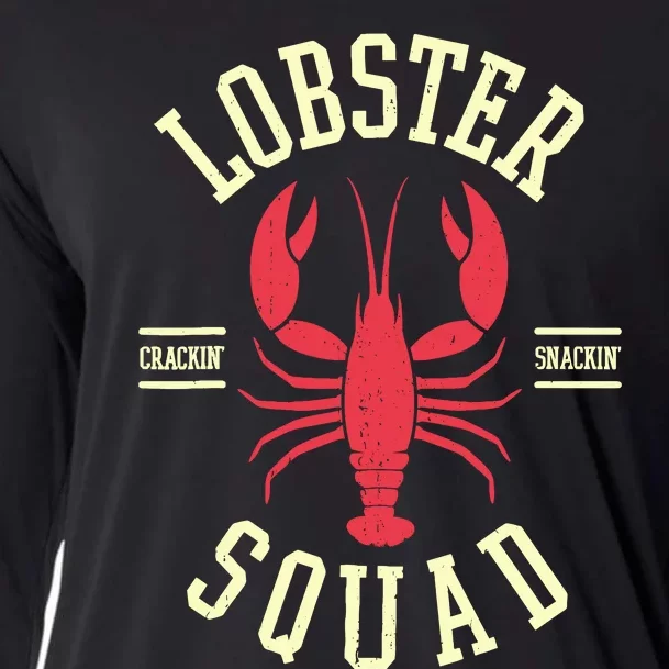 Lobster Squad Lobster Festival I Lobster Enthusiasts Cooling Performance Long Sleeve Crew