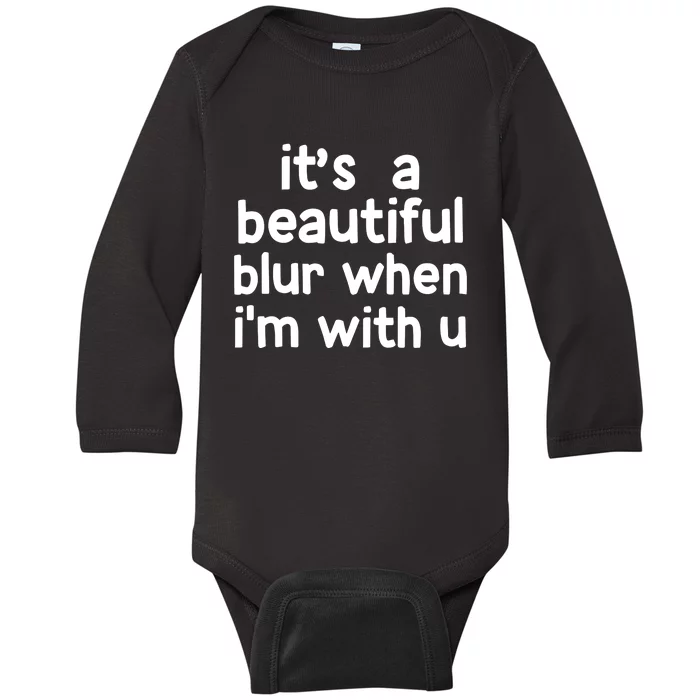 Lany Swirl Baby Long Sleeve Bodysuit