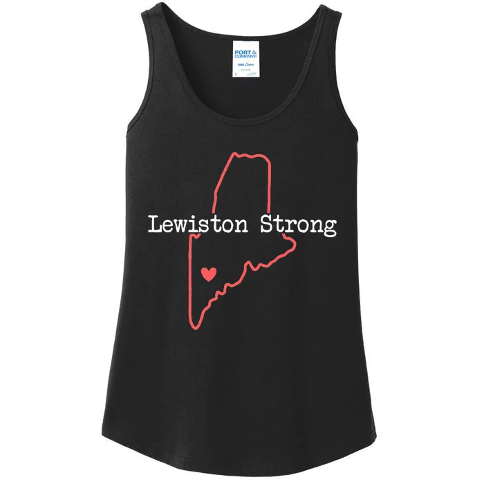 Lewiston Strong Lewiston Strong Ladies Essential Tank