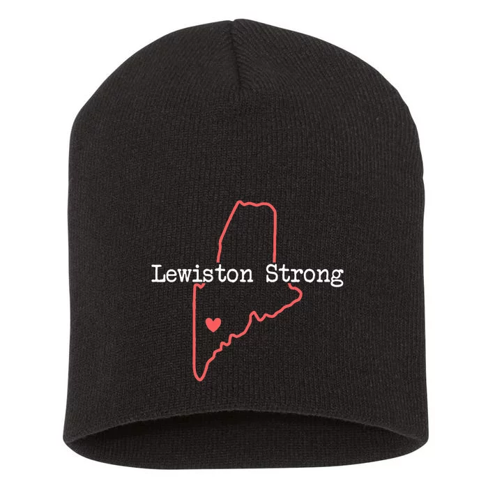 Lewiston Strong Lewiston Strong Short Acrylic Beanie