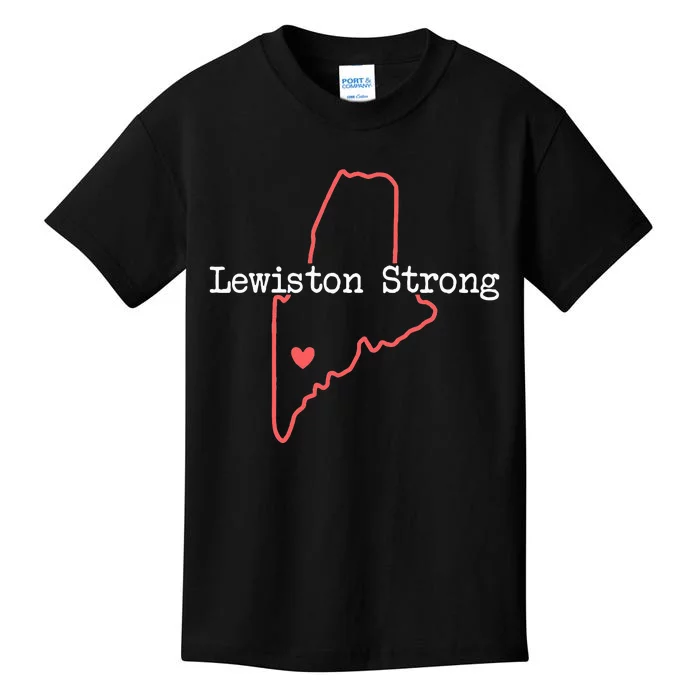 Lewiston Strong Lewiston Strong Kids T-Shirt