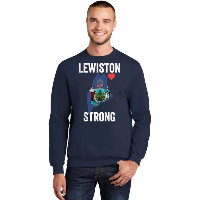 Lewiston Strong Tall Sweatshirt