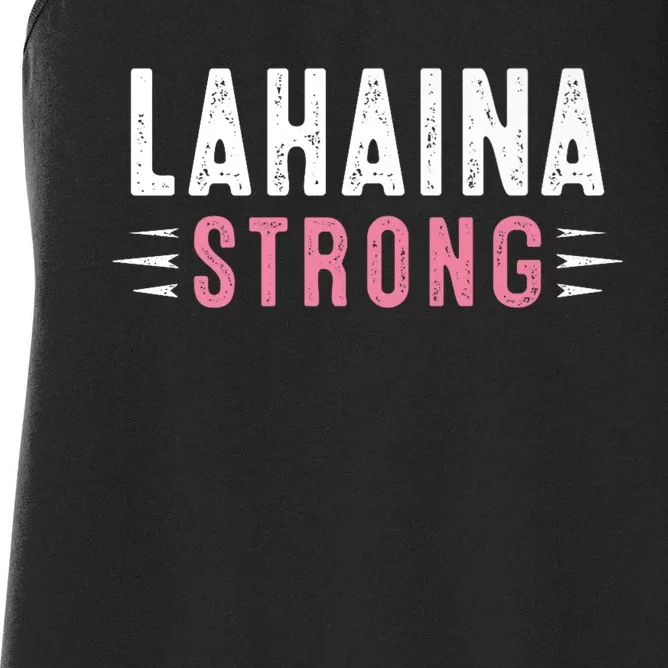 Lahaina Strong Women's Racerback Tank