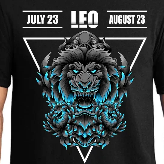 Lion Symbol Leo Horoscope Zodiac Leo Meaningful Gift Pajama Set