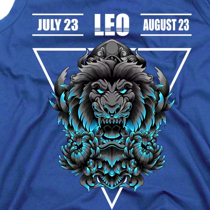 Lion Symbol Leo Horoscope Zodiac Leo Meaningful Gift Tank Top