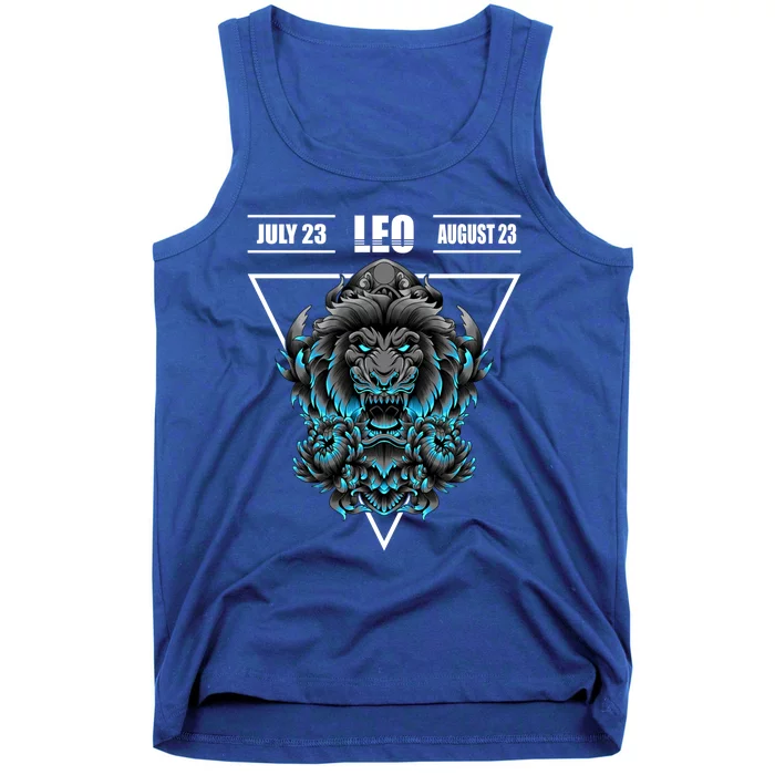 Lion Symbol Leo Horoscope Zodiac Leo Meaningful Gift Tank Top